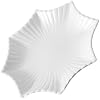 Healifty 1pc Elegant Sea Star Shape Plate Multi-functional for Pasta Bowl Snack Tray Breakfast Dish Party