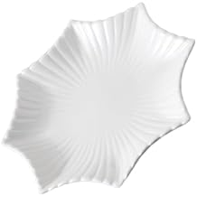 Healifty 1pc Elegant Sea Star Shape Plate Multi-functional for Pasta Bowl Snack Tray Breakfast Dish Party