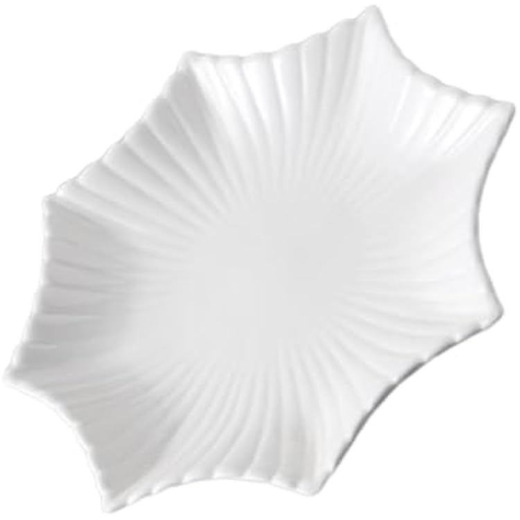 Healifty 1pc Elegant Sea Star Shape Plate Multi-functional for Pasta Bowl Snack Tray Breakfast Dish Party