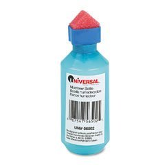 UNIVERSAL Squeeze Bottle Moistener with Sponge Tip Applicator, 2 oz. Capacity (Case of 48)