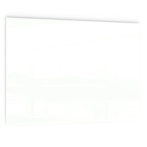 Image of ALLboards Magnetic White Glass Board 90x60cm, Frameless, Glass Magnetic Whiteboard, Tempered Glass Writing Board