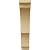 Ekena Millwork BKTW01X06X09AVAL Wood Bracket, 1 3/4"W x 6 1/2"D x 9"H, Alder