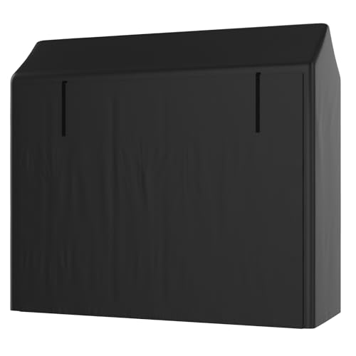 Himimi Estantería para leña de chimenea para exterior, 185 x 70 x 185 cm (2,4 m³/3,5 SRM) – Cubiertas impermeables – Estantería para leña exterior resistente a la intemperie