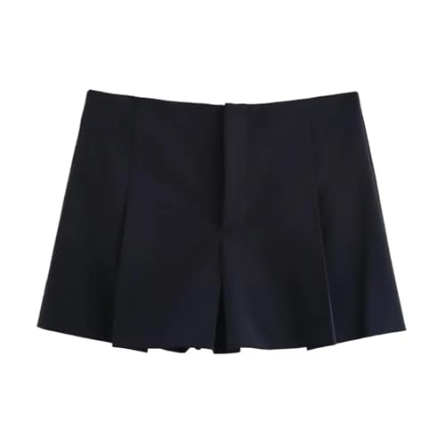 College Style High Waist Plaid Casual A Line Mini Skirt Women