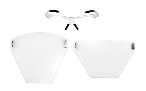 PRO-TEX Face Shields Sample Pack Clip-on Face Shields (1 ea) FS6, FS8, FRAME