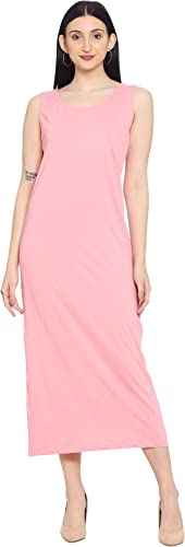 Image of ROARERS Women Maxi Length Sleeveless Cotton Black Dress