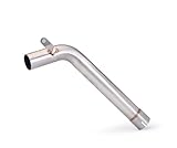 Tuyaux d'échappement d'accessoires de moto : fabriqués en acier inoxydable, décorez votre moto pour une apparence accrocheuse.