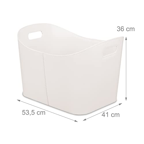 Panier à bûches solide pour transporter le bois sans salir le salon