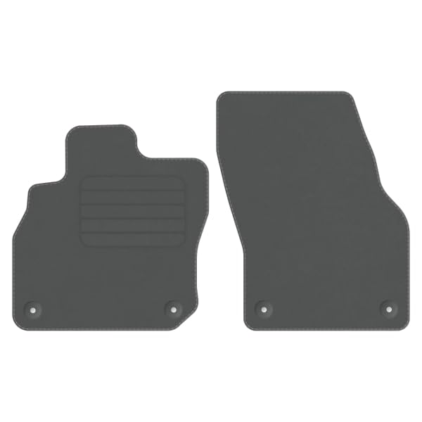 Alfombrillas de terciopelo para Audi Q3 III 2025 con talonera reforzada