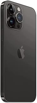 Apple iPhone 14 Pro Max, 128GB, Space Black - Unlocked (Renewed)