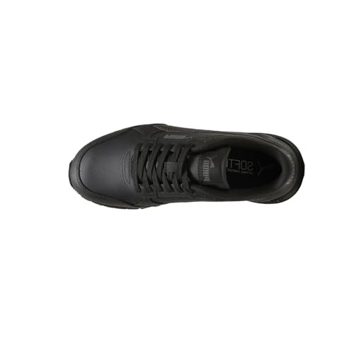 Image of Puma Unisex-Child ST Runner, Puma Black-Shadow Gray, Big Kid 4.5
