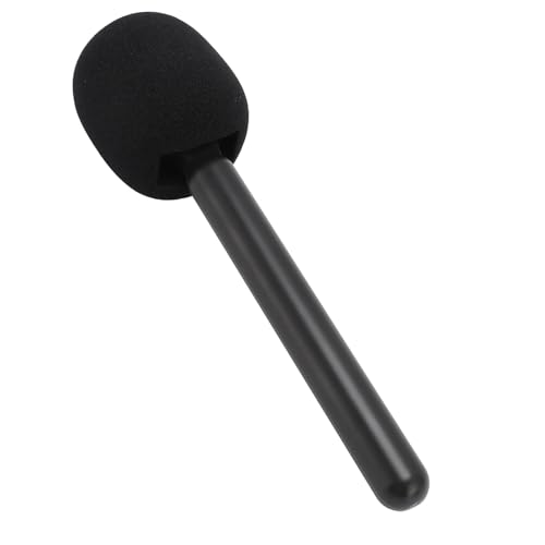 Adaptador inalámbrico para micrófono de mano, mango ligero para entrevistas compatible con Rode Wireless GO II con espuma contra viento miniatura 1
