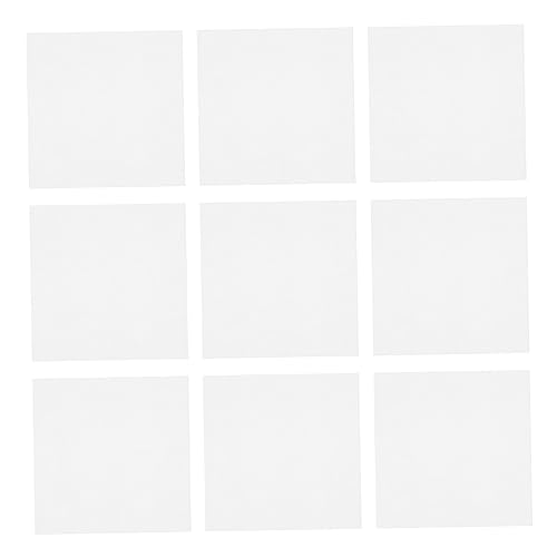 VILLFUL 5 Laboratory Weighing Paper Balance Paper Weight Paper for Scale Square Weighing Paper Non Absorbent Weighing Paper Lab Weighing Paper Scale Measurement Paper Balance Pads Supplies