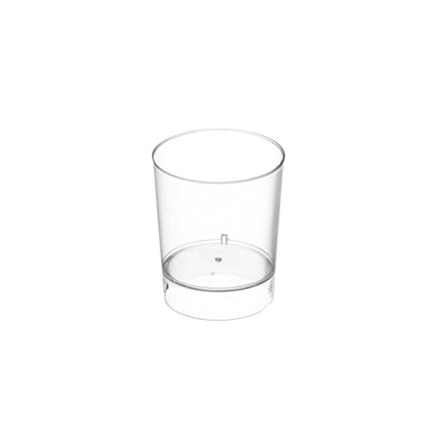 VM Vaso Chupito Plástico - Caja 1.000 unds. (Transparente)