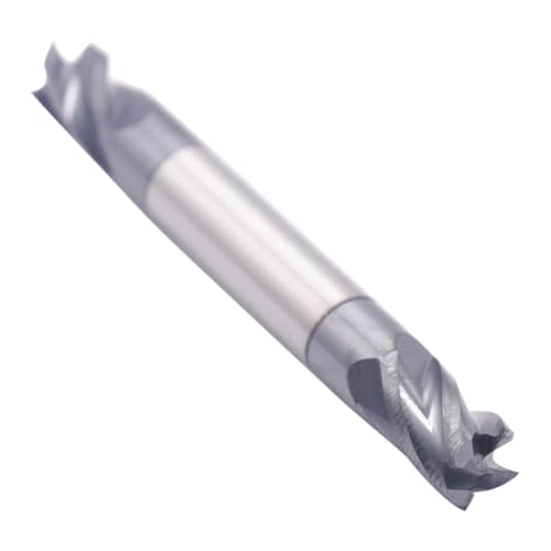 Image of 5Pcs 5 /16 inch 4 Flute Solid Carbide Square End Mill, Double End, AlTiN Coated | 35 Degree Helix, 5 /16 inch Cutting Diameter, 5 /16 inch Shank Diameter, 1 /2 inch Length of Cut, 2-1 /2 inch Overall Length