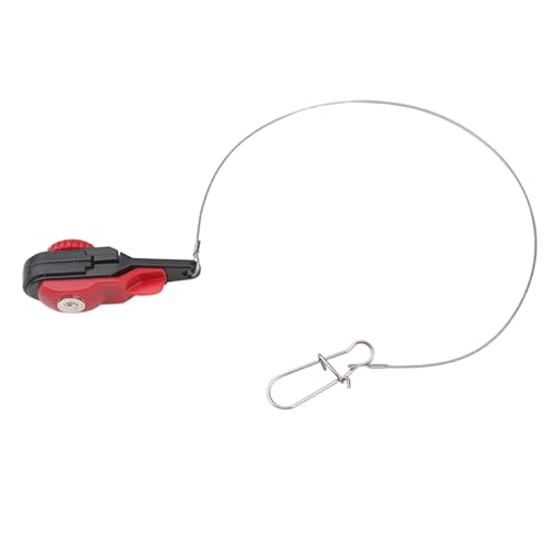 QSTDGVPW Power Grip Release Clip 30 cm Leader Fishing Equipment Downrigger Release Clip Adjustable for Kite Outdoor Weight Boat, L