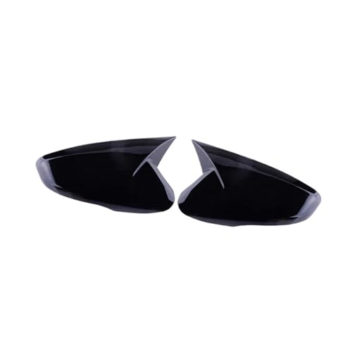 Coque de rétroviseur adhésive sans carbone pour rétroviseurs Hyundai Accent Elantra