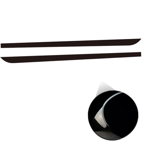 Jupe à rayures latérales pour porte BMW F45 F46 protection vinyle carbone flanc