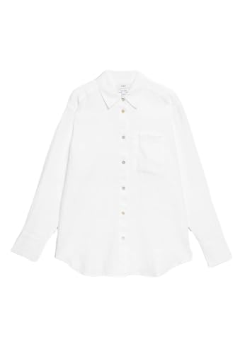 Marks & Spencer Camicia Oversize in Puro Lino...