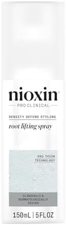 Nioxin Density Defend Styling Root Lifting Spray | Hair Thickening Spray | Texturizes and Volumizes| 5.1 Fl Oz