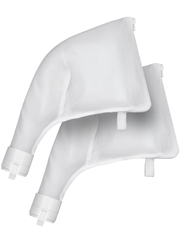 Keptwell Upgrade 2-Pack Replacement Zippered Filter Bags for Polaris 360 & 380 Pool Cleaners - Universal All-Purpose Pool Filter Bags Compatible with Polaris Pool Cleaners