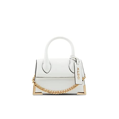 ALDO Pythonia, Sac de soirée Femme, Trop-Plein Blanc, Small