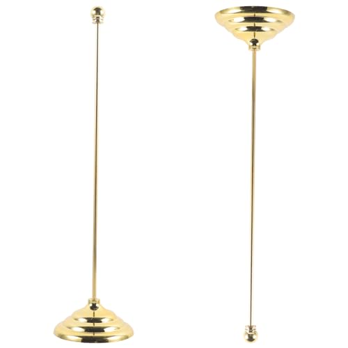 Happyyami Soporte De para El Hogar Y La Oficina Soporte Solar Dorado 2 Uds