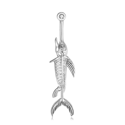 Pendentif hippocampe Kelieqa en argent 925 cadeau idéal pour fille et femme