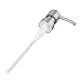 dispensador sin costuras con cabezal de bomba de repuesto de metal para contenedores de líquidos DIY Imagen de dispensador sin costuras con cabezal de bomba de repuesto de metal para contenedores de líquidos DIY