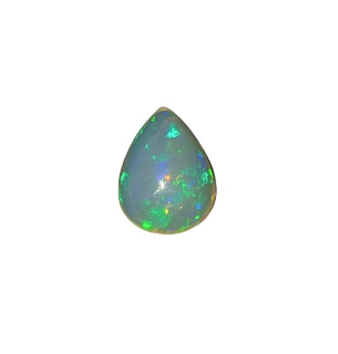Opale pour la guérison et méditation en cabochon poire éthiopienne naturelle 12ct