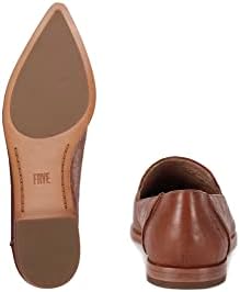 Frye Womens Kenzie Venetian Slip On Loafer, Cognac, 8.5 US | Image 2