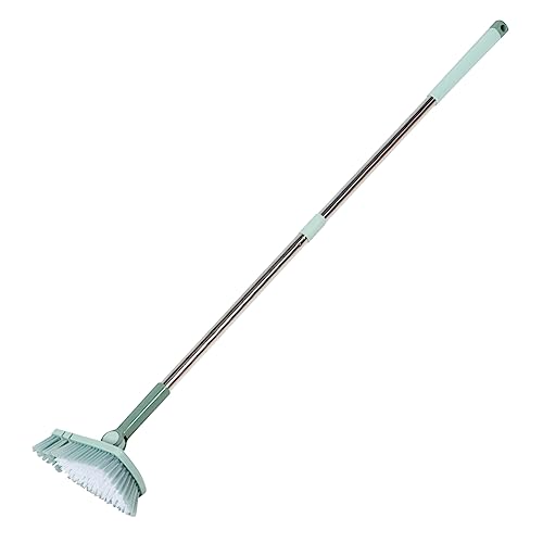 HANABASS Esponja Calentador Cepillo para Fregar Piscina Limpiador húmedo sintió cepillos Limpiar Azulejos práctico Cepillo de baño Cepillo para Fregar Pisos Cepillo de Piso el plastico Blue