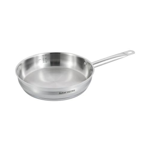 LAGUIOLE Poêle inox 28x6cm, sauteuse, acier inoxydable 18/8, induction