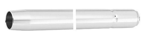 Custom Cycle 39mm Show Chrome Fork Tubes - 34.25in.