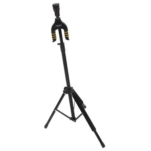 HEMOTON Folding Violin Stand Telescopic Gravity Space-saving Durable Material for Violin