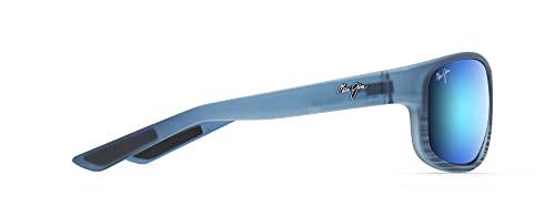 Maui Jim Men's and Women's Kaiwi Channel Polarized Wrap Sunglasses3