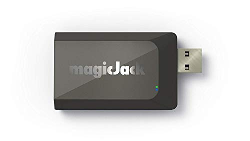 Magicjack Go K1103 Digital Phone Service Device (Unlimited Calls for 12 Months)