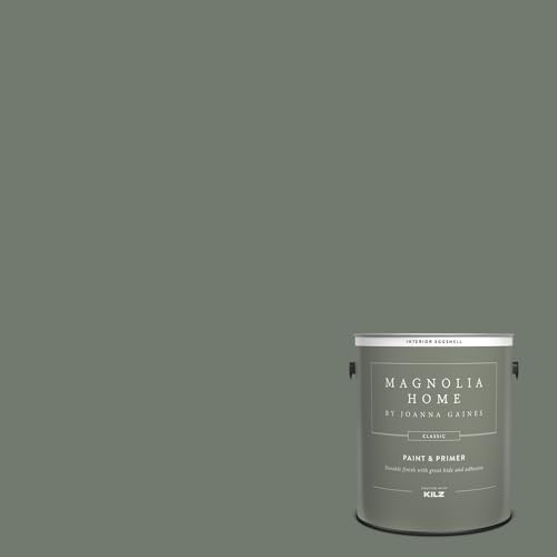 Magnolia Home by Joanna Gaines Classic Interior Wall, Ceiling, Trim Paint and Primer, Eggshell Finish, 1 Gallon - LUXE