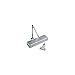 Norton Closers 7500H689 7500H 689 Aluminum ADJ 1-6 Hold Open Closer, Sex Nuts