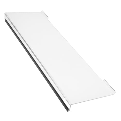 DIYEAH 2 Pack Acrylic Keyboard Holder Desk Accessory Gaming Keyboard Stand Stable Riser Comfortable Tray