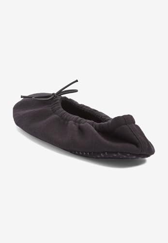Comfortview Women's Wide Width The Ana Ballerina Slipper2
