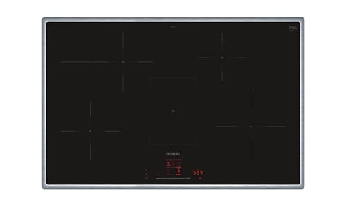 Siemens EH845HFB1E Induktionskochfeld flacher, breiter Rahmen autark aufliegender Einbau Standardbreite 85