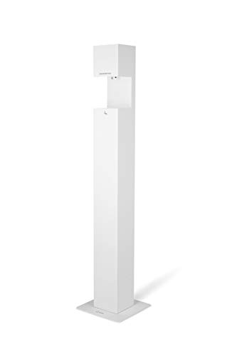 hydes Tower weiß | Premium Desinfektionsmittelspender mit Sensor |...