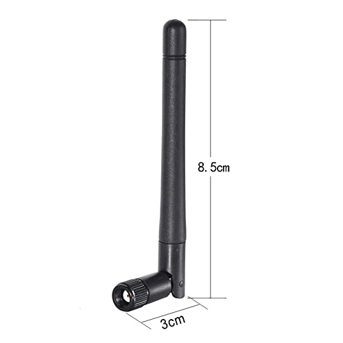 Image of Bingfu Dual Band WiFi 2.4GHz 5GHz 5.8GHz 3dBi MIMO RP-SMA Male Antenna (4-Pack) for WiFi Router Wireless Network Card USB Adapter Security IP Camera Video Surveillance Monitor