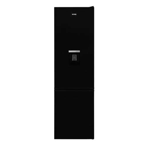 Vestel VG-CFDNB185DBN Kühl-/Gefrierkombination/Energieeffizienzklasse D/NoFrost/Nutzinhalt: 278 L/ZeroDegreeZone/Externer Wasserspender/LED-Innenbeleuchtung/Schwarz