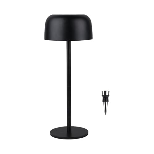 Générique Lampada a bottiglia senza fili,Luce Tocco Bottiglia con Dimmer Ricaricabile,Lampada da Comodino senza fili | per Sala da pranzo Comodino Camera da Soggiorno Ufficio Biblioteca