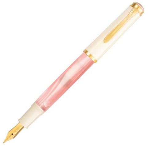 ペリカン 万年筆 Pelikan 特別生産品 ワールド フェスティバル クラシック M200CB チェリーブロッサム24KGP 吸入式 細字F