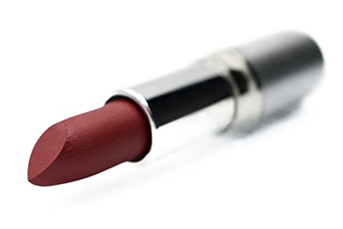 Image of Pure Ziva Plum Wine Deep Violet Purple Creamy Shiny Metallic Lipstick Color Moisturizing Paraben Free, No Animal Testing & Cruelty Free Lip Makeup Color