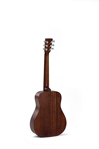 Sigma TM-12E – Guitare électro-acoustique de voyage – Naturel (+ housse) - Les Beatles, Paul McCartney, John Lennon, RIngo Starr, George Harrison Sigma TM-12E - Guitare électro-acoustique de voyage - Naturel (+ housse) – Image 5