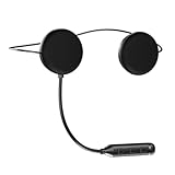 Gorise Helm-Headset, kabellose Motorrad-Ohrhörer, Musiksteuerung per Hand, automatische Anrufannahme, ultradünn, 12 mm, ideal für Motorradfahrten, Outdoor-Powersport